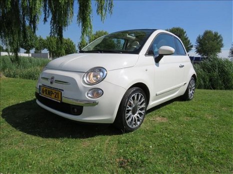 Fiat 500 C - 0.9 TwinAir Lounge *NL-AUTO* AIRCO LMV 83000km - 1