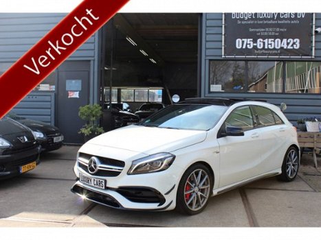 Mercedes-Benz A-klasse - 45 AMG 4MATIC Pano/Schale/Prefor./Aero/381Pk/Acc/Camera/Navi/Pdc - 1