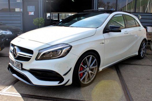 Mercedes-Benz A-klasse - 45 AMG 4MATIC Pano/Schale/Prefor./Aero/381Pk/Acc/Camera/Navi/Pdc - 1