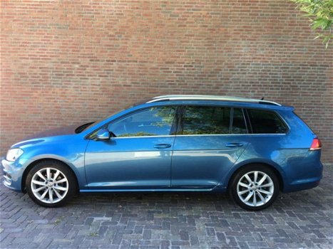 Volkswagen Golf Variant - 7 1.4 TSI HIGHLINE AUTOMAAT/NAVI/TREKHAAK/HALF-LEDER/NAP - 1