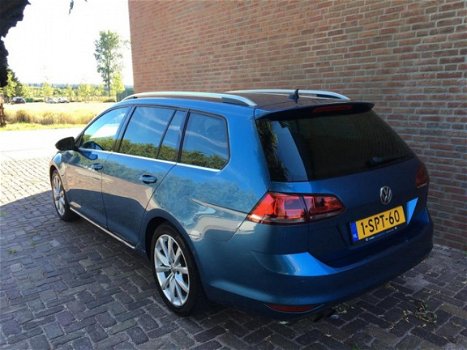 Volkswagen Golf Variant - 7 1.4 TSI HIGHLINE AUTOMAAT/NAVI/TREKHAAK/HALF-LEDER/NAP - 1