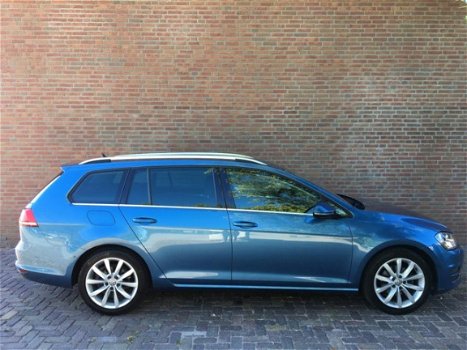 Volkswagen Golf Variant - 7 1.4 TSI HIGHLINE AUTOMAAT/NAVI/TREKHAAK/HALF-LEDER/NAP - 1