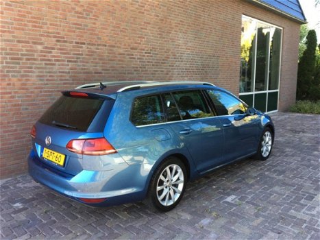 Volkswagen Golf Variant - 7 1.4 TSI HIGHLINE AUTOMAAT/NAVI/TREKHAAK/HALF-LEDER/NAP - 1