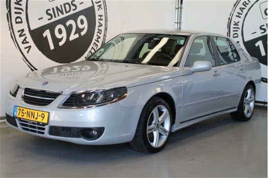 Saab 9-5 - 1.9 TiD AUTOMAAT LEDER NAVIGATIE PDC LM VELGEN - 1