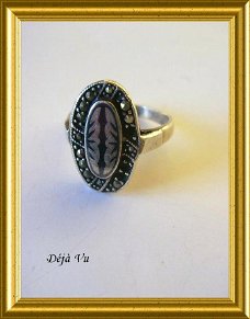Oude zilveren ring