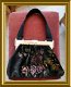 Oud tasje : bloemen // vintage purse with painted flowers - 1 - Thumbnail