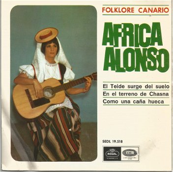 Africa Alonso Y Su Conjunto ‎– Folklore Canario - 1