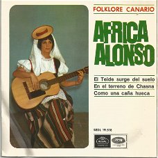 Africa Alonso Y Su Conjunto ‎– Folklore Canario