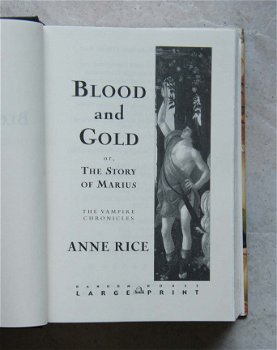 Blood and Gold Anne Rice - 2