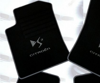 Automatten Citroen C4 UNIEK met Schitterend Logo - 1