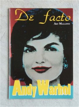 De Facto Art Magazine Andy Warhol - 1