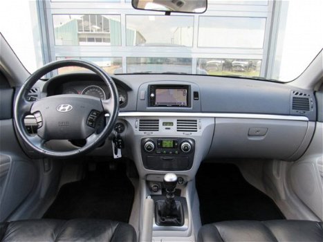 Hyundai Sonata - 2.4 Dynamic Navigatie Leder Dealer onderhouden - 1
