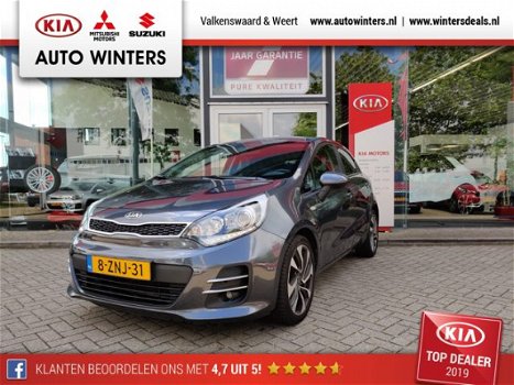 Kia Rio - 1.2 CVVT DynamicLine Airco Elektr. Ramen&Spiegels Cr.Control Dealer onderhouden 7jr.Garant - 1