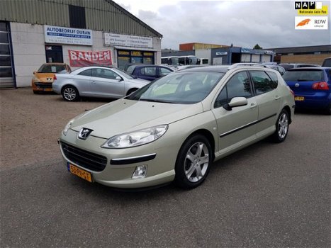 Peugeot 407 SW - 2.2-16V XS Pack 6-Bak Navi Bj:2004 NAP - 1