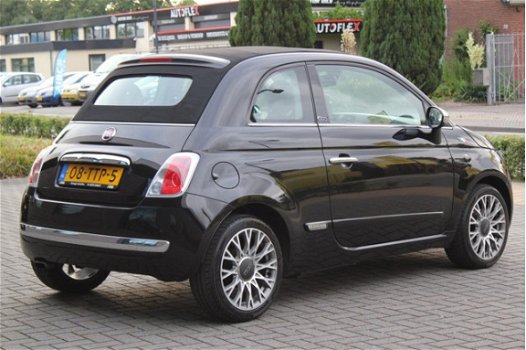 Fiat 500 C - 0.9 TwinAir Lounge cabrio navigatie/Airco - 1