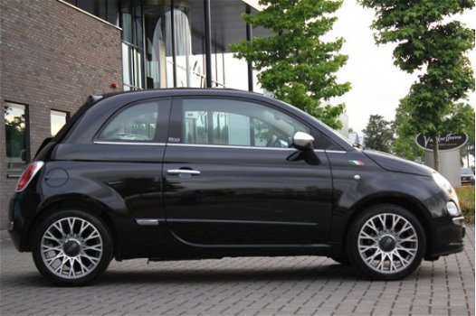 Fiat 500 C - 0.9 TwinAir Lounge cabrio navigatie/Airco - 1