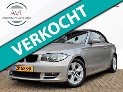 BMW 1-serie Cabrio - 118i High Executive ZEER NETTE AUTO - 1