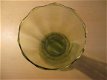 Te koop een kristallen Biedermeier antiek groen vaasje, 15,5 cm,ca. 1890! - 3 - Thumbnail