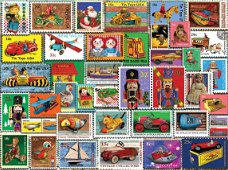 White Mountain - Christmas Toy Stamps - 1000 Stukjes Nieuw