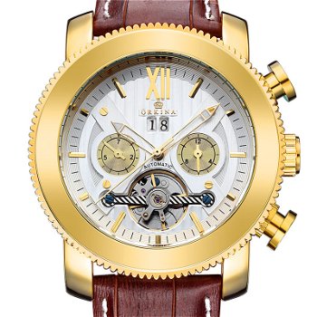 ORKINA automatic Tourbillon Horloge! - 1