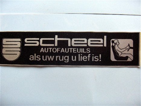 sticker Scheel - 1