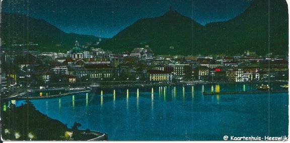 Italie Como Panorama 1970 - 1