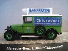 1:43 Mercedes Benz L1000 Chlorodont reklame 1929–1936