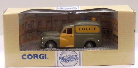 1:43 Corgi BMC Morris 1000 Van Wiltshire Police - 0