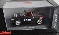 1:43 Schuco Audi TT roadster Geneve 2009 zwart