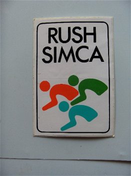 sticker Simca - 1