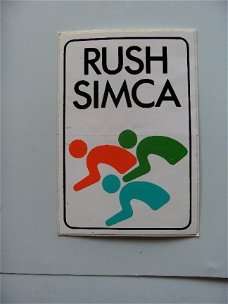 sticker Simca