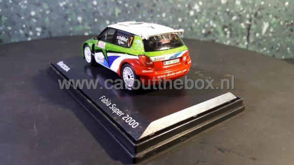 Skoda Fabia Super 2000 Monte Calo 2010 1:43 Abrex - 3