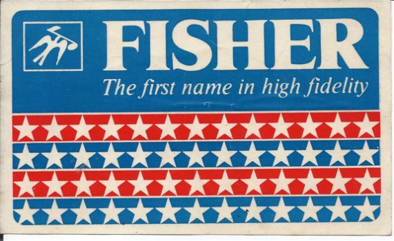 sticker Fisher - 1