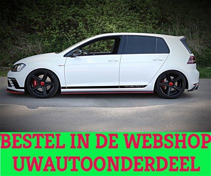 Volkswagen Golf 7 GTI Clubsport Sideskirt Diffuser - 1