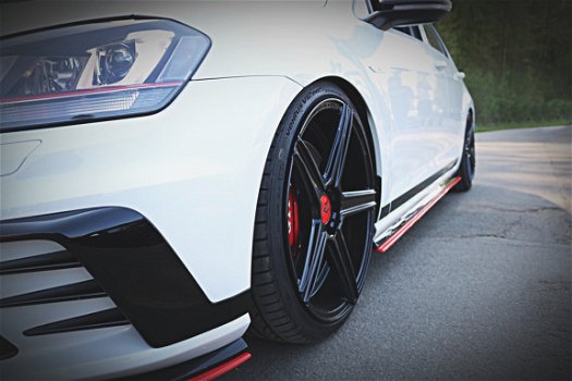 Volkswagen Golf 7 GTI Clubsport Sideskirt Diffuser - 7