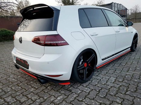 Volkswagen Golf 7 GTI Clubsport Valance Spoiler Rear Centre - 7