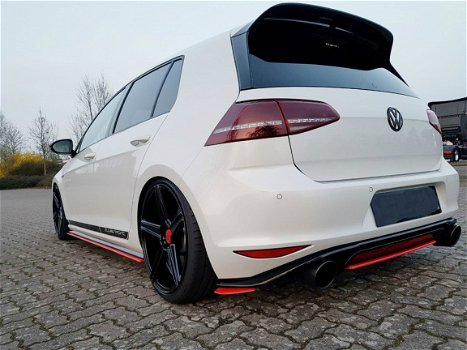 Volkswagen Golf 7 GTI Clubsport Valance Spoiler Rear Centre - 4