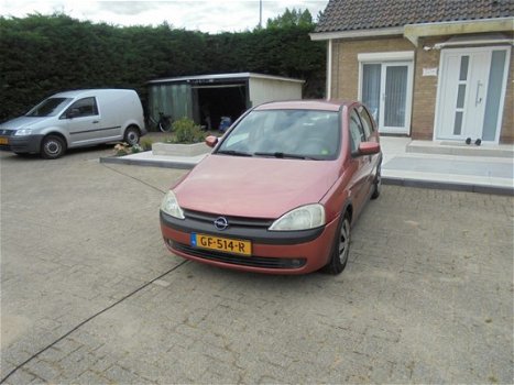 Opel Corsa - 1.2-16V 5 Drs Bj 2001 Automaat Airco Rijd als nieuw - 1