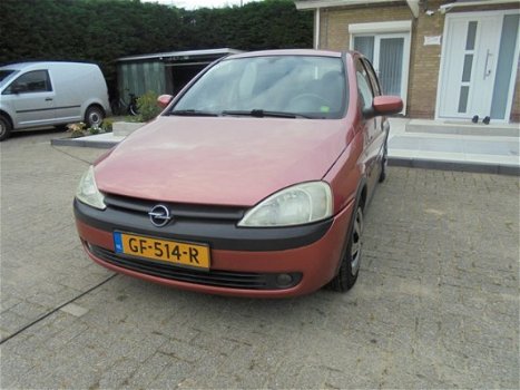 Opel Corsa - 1.2-16V 5 Drs Bj 2001 Automaat Airco Rijd als nieuw - 1