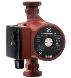 Grundfos UPS 25-50 130 180 Energieklasse A vervangingspomp