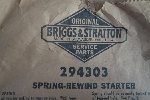 originele BRIGGS & STRATTON start-veer 294303 - 1