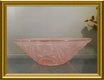 Mooi oud roze art deco glazen schaaltje - 5 - Thumbnail