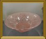 Mooi oud roze art deco glazen schaaltje - 8 - Thumbnail