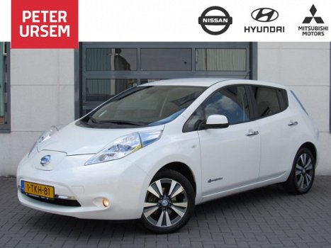 Nissan LEAF - Tekna 24 kWh Automaat EX BTW Dealer onderhouden/Leder/Navi/360 Camera - 1