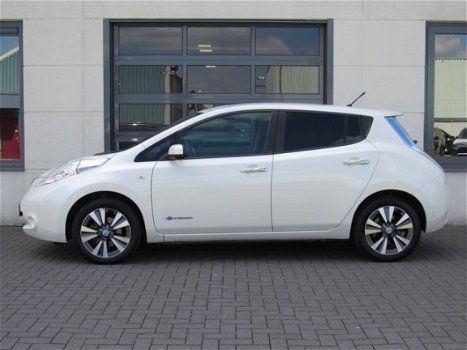 Nissan LEAF - Tekna 24 kWh Automaat Inc. BTW Dealer onderhouden/Leder/Navi/360 Camera - 1