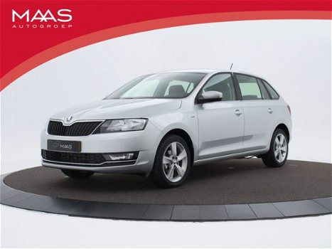 Skoda Rapid Spaceback - 1.0 TSI GREENTECH CLEVER met Pluspakket, chromepakket, dab etc - 1