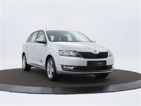 Skoda Rapid Spaceback - 1.0 TSI GREENTECH CLEVER met Pluspakket, chromepakket, dab etc - 1