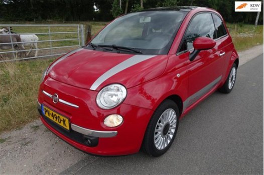 Fiat 500 - 1.2 Naked keurig nette wagen Met panoramadak en airco - 1