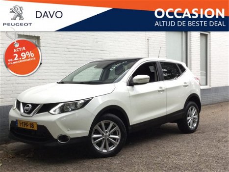 Nissan Qashqai - 115pk DIG-T Connect panoramadak NU OF NOOIT DEAL - 1