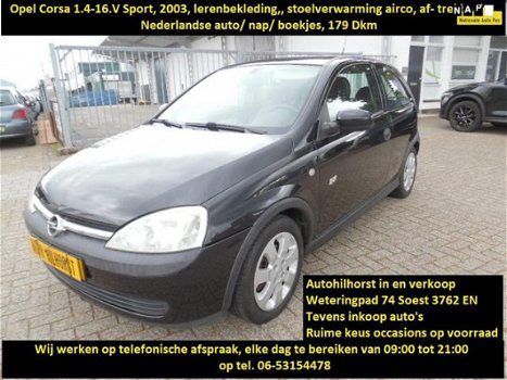 Opel Corsa - 1.2-16V Njoy , Diverse Opel/Corsa?Agila?Meriva/Astra/Zafira/ inruil bespreekbaar - 1